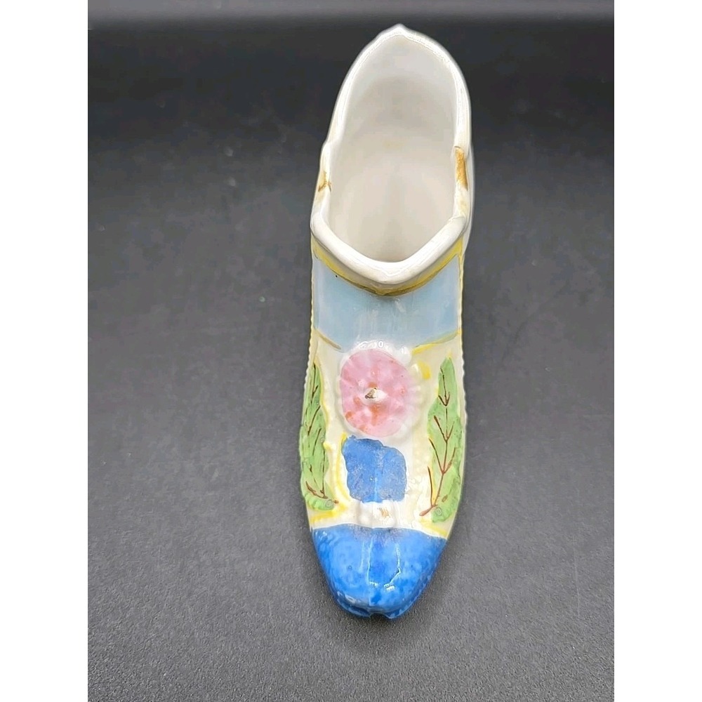 VINTAGE PORCELAIN JAPAN SLIPPER 1950S MADE IN JAPAN - Picture 3 of 8